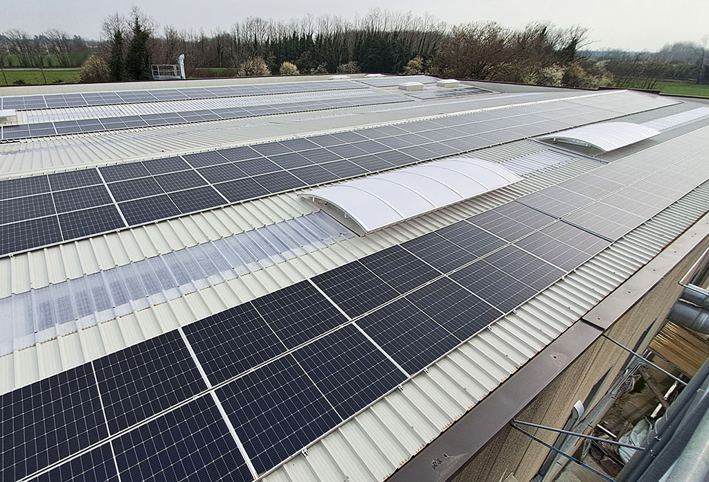 Nuovo impianto fotovoltaico di 200 kW/ora per un LCA di prodotto sempre più CO2 negativo.