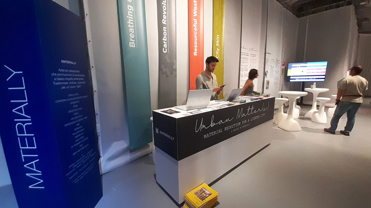 GEES RECYCLING è presente nella mostra MATERIALS SUSTAINABILITY